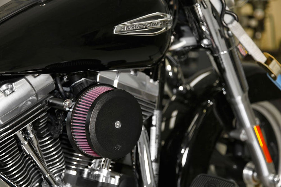 Cold Air Intake System K&N: High-Flow Air Filter, Increase Performance & Acceleration: Compatible with 1999-2017 Harley Davidson: (See Product Description for Select Models) RK-3933B