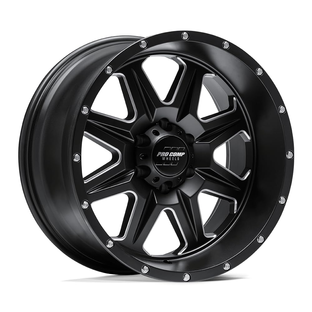 Pro Comp PXA63 Alloys 17X9 5X5.0 S-BLK MILL -6MM - PXA5163-7973