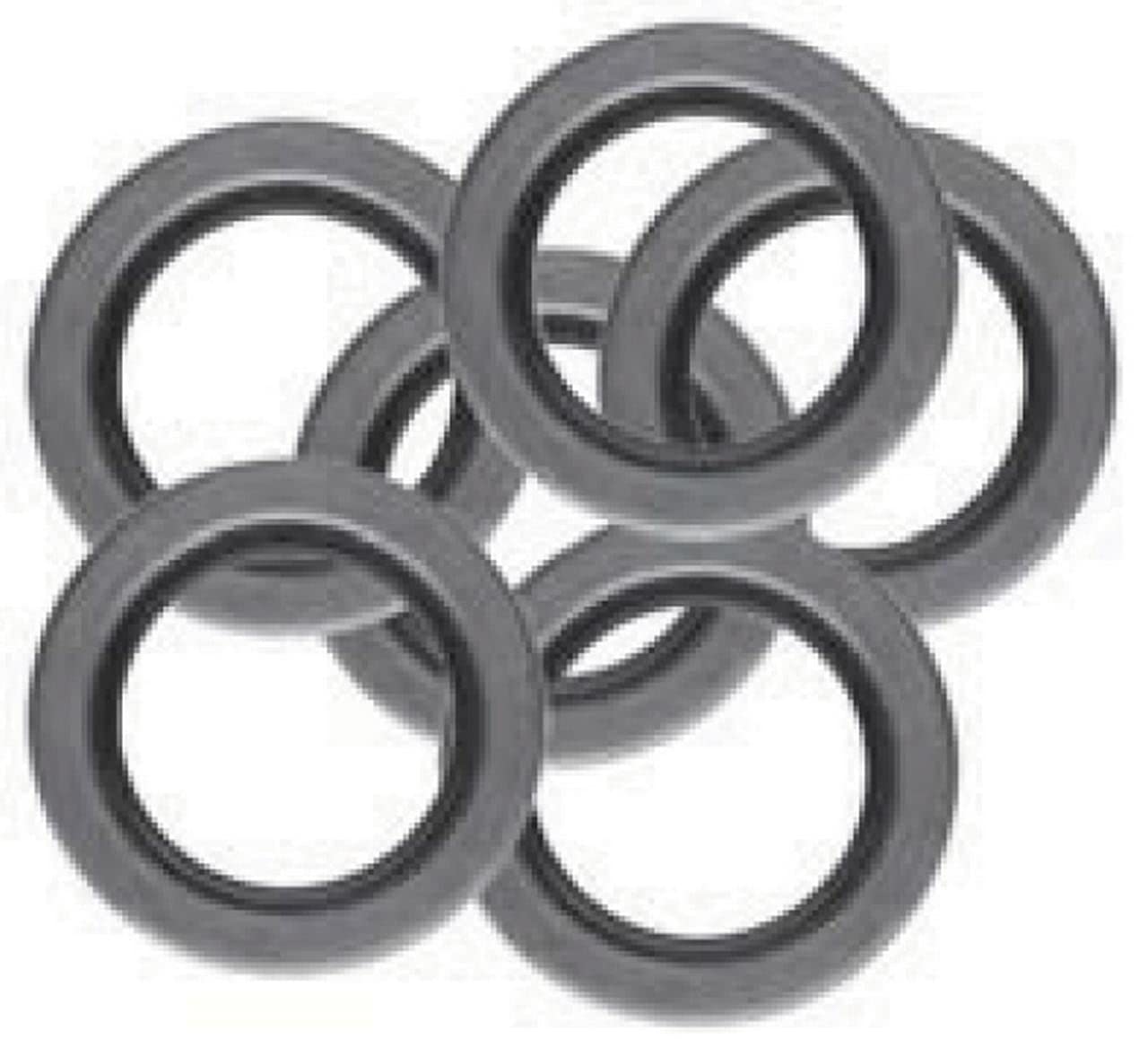 Trailer Wheel Bearing Seal Husky Towing 95913 OE Replacement 1.718 Inch Inner Diameter 2.565 Inch Outer Diameter, 0.500 Inch Width, Fits 10 Inch x 2-1/4 Inch Hubs-Drums Set of 10