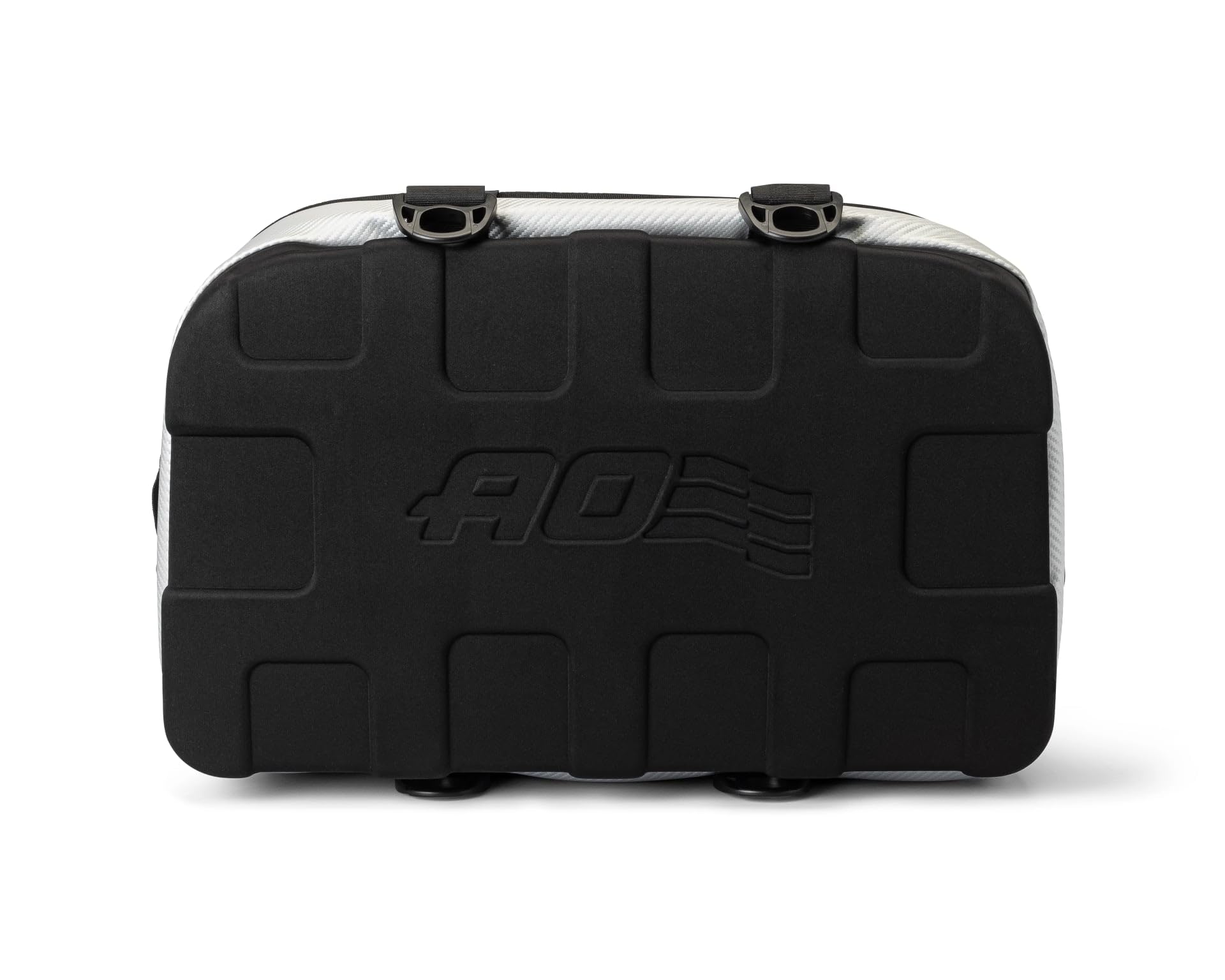 Carbon AO Coolers Stow 'N Go Soft Cooler, Low-Profile, Leakproof with High-Density Insulation, Holds Ice for 24 Hours, EVA Foam Bottom, Silver, 38-Can