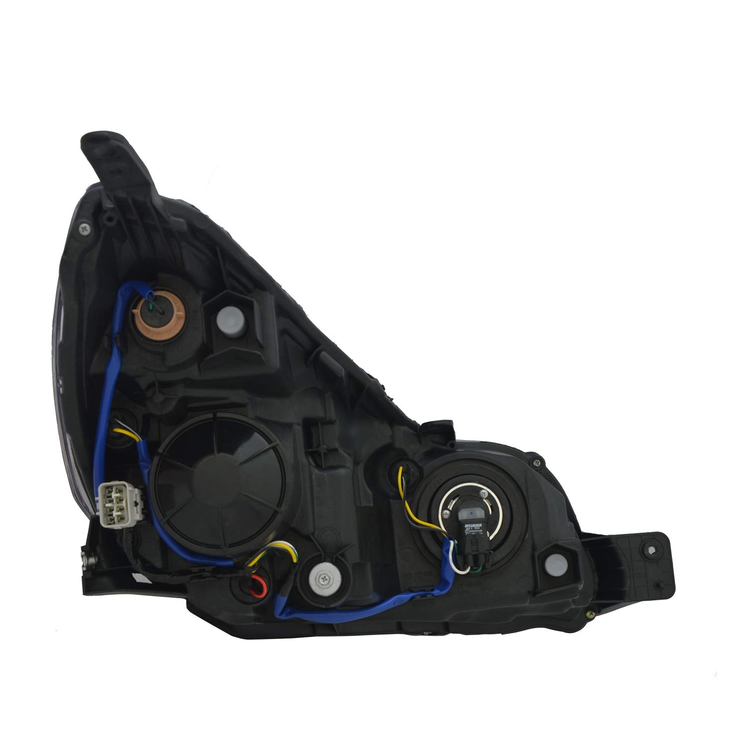 Left TYC Headlight Assembly Compatible with 2013-2014 Subaru Legacy