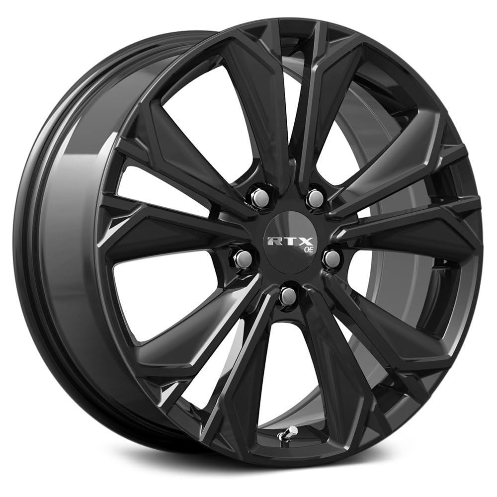 Custom RTX HD-01 Wheel - 17x7.5, 45 Offset, 5x114.3 Bolt Pattern, 64.1mm Hub - Gloss Black Rim