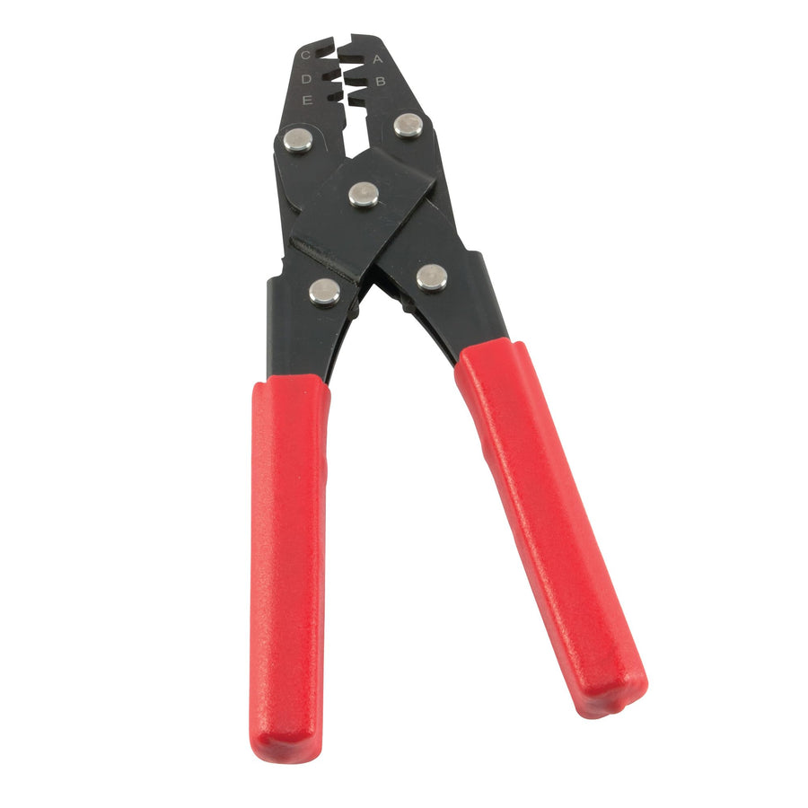W86502 Performance Tool Open Barrel Terminal Crimping Tool for Weather Pack and Deutsch Crimps, 24-14 AWG