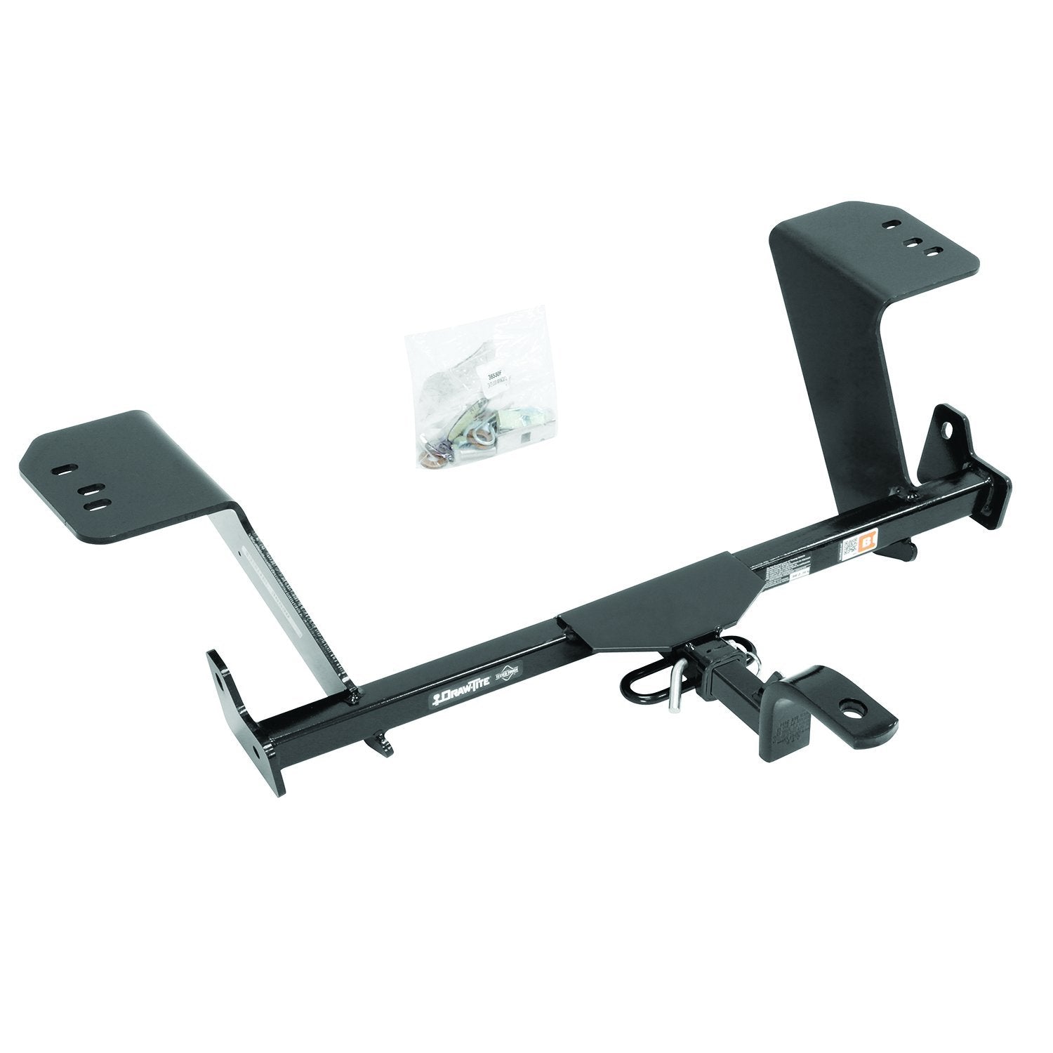 Class II Draw-Tite 36530 Frame Hitch with 1-1/4" Square Receiver Tube Opening, Black