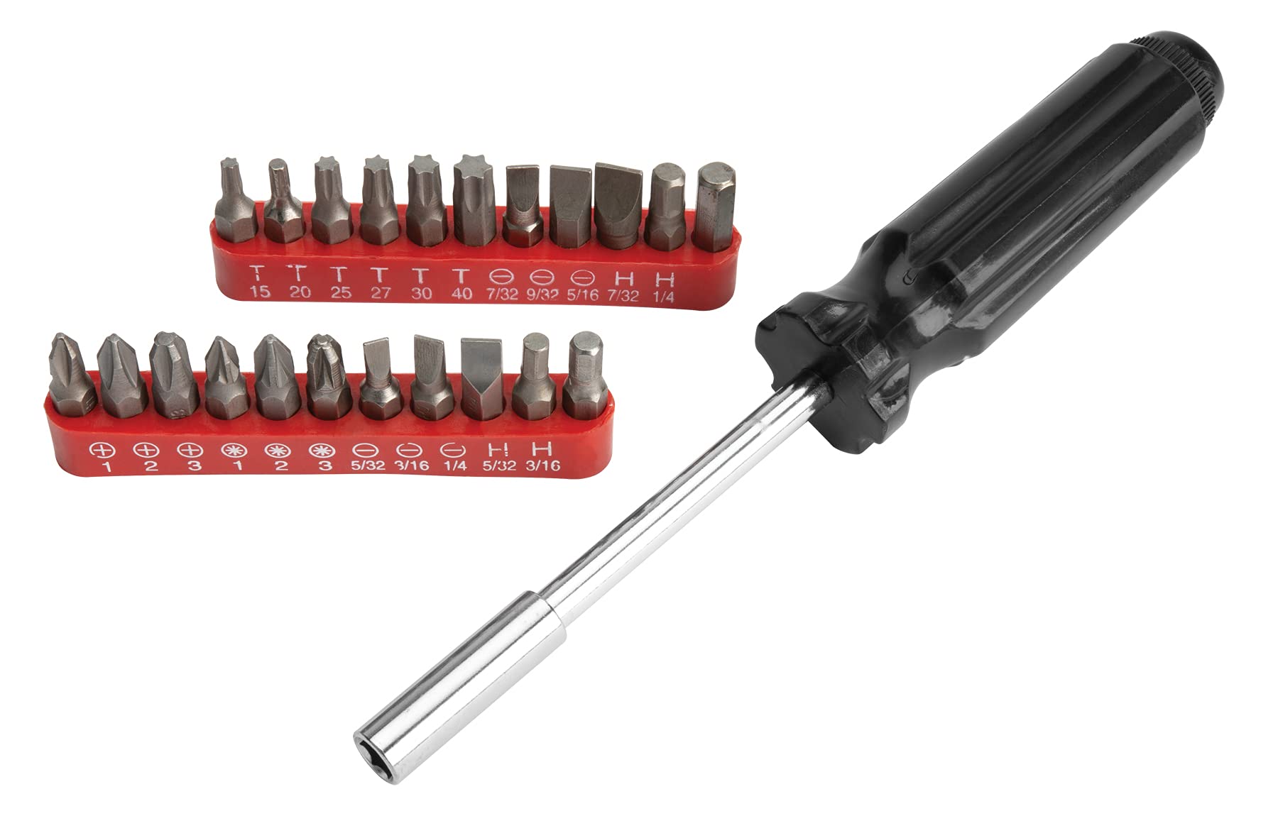 100-Piece Performance Tool SAE/Metric Socket (1/4-Inch, 3/8-Inch & 1/2-Inch Drive) and Bit Set