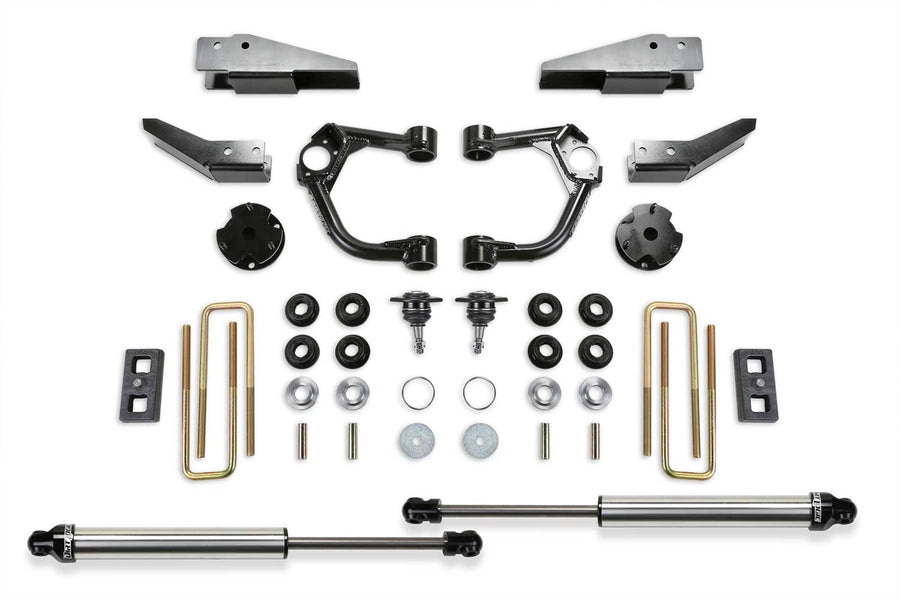 Fabtech K2323DL Control Arm Ball Joint Lift System 3.5 in. Lift w/Dirt Logic 2.25 Resi Rear Shock/Intrusion Beam Kit Incl. PN [FTS22293/FTS22296/FTS811482] Lift System