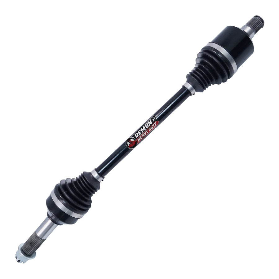 Demon Powersports Heavy Duty Rear Left/Right Axle for (2008-14) Polaris RZR 800, In Dual Heat Treated High Strength Chromoly Steel, Wider Angles, Not compatible with ABS OEM: 1332884