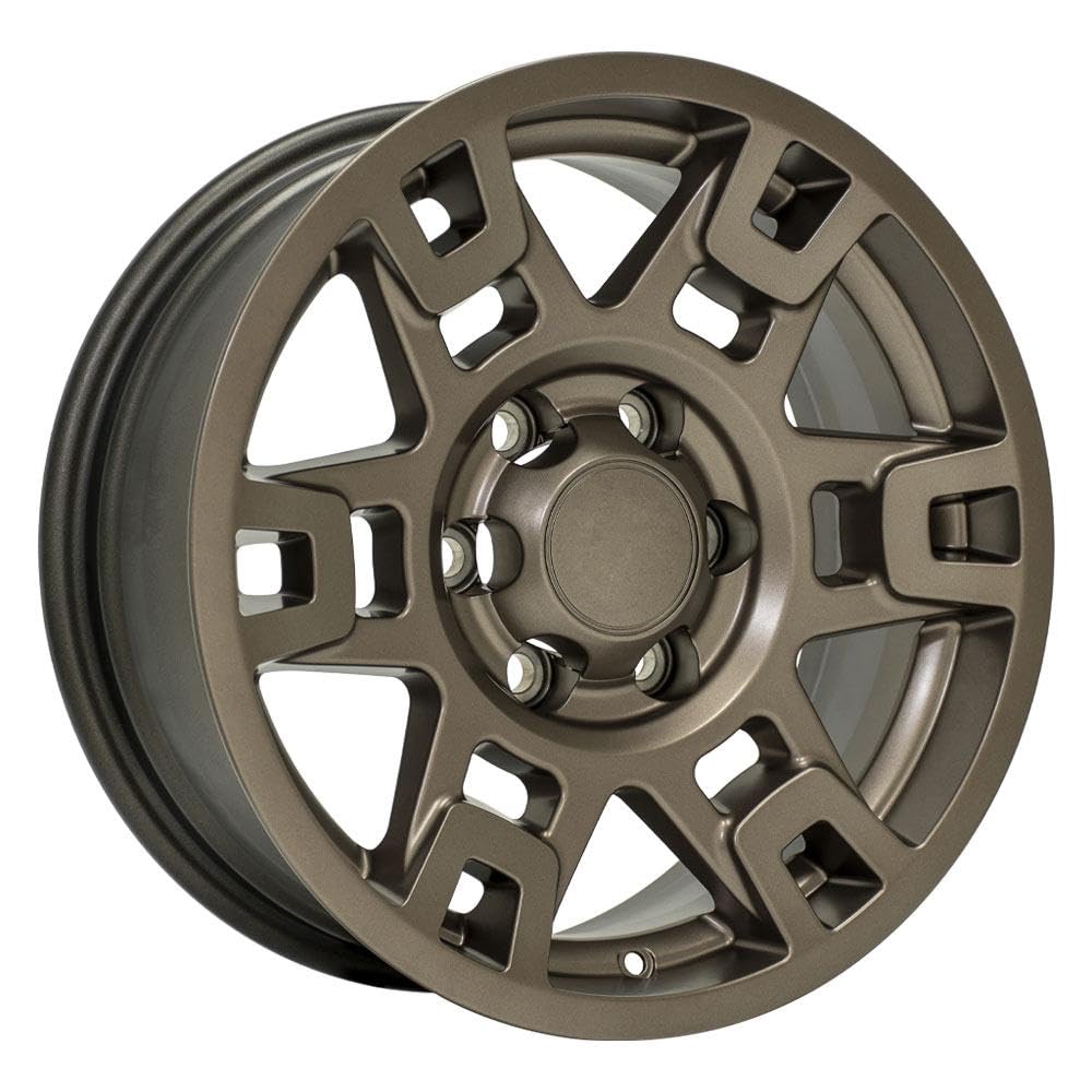 17 Inch OE Wheels Rim Fits 4Runner TRD Style 6x139.7 17x7 Satin Bronze - Hollander 75167 (1)