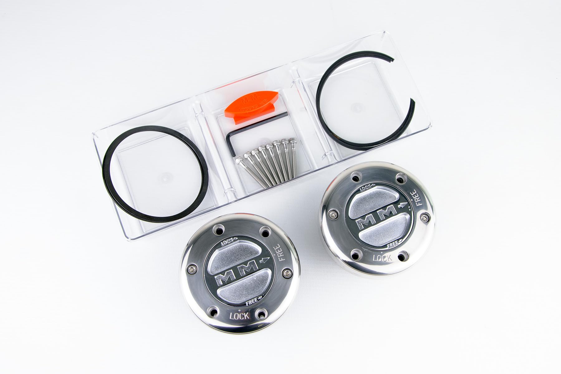 Mile Marker Premium Locking Hubs 459S/S fits 1976 1997 F350 - 35 Spline Dana 70 Hub - Enhance Your Vehicle's Performance, Experience Superior Control