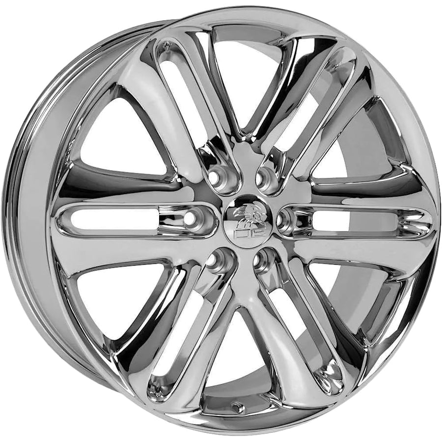 Chrome Wheel OE Wheels LLC FR76-22090-6135-44C Painted (22 x 9. inches /6 x 135 mm, 44 mm Offset)