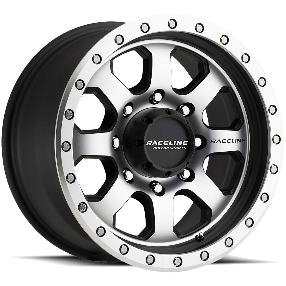 Raceline Wheels AVENGER STREET LOCK BMF 17X9 8X6.5-12mm