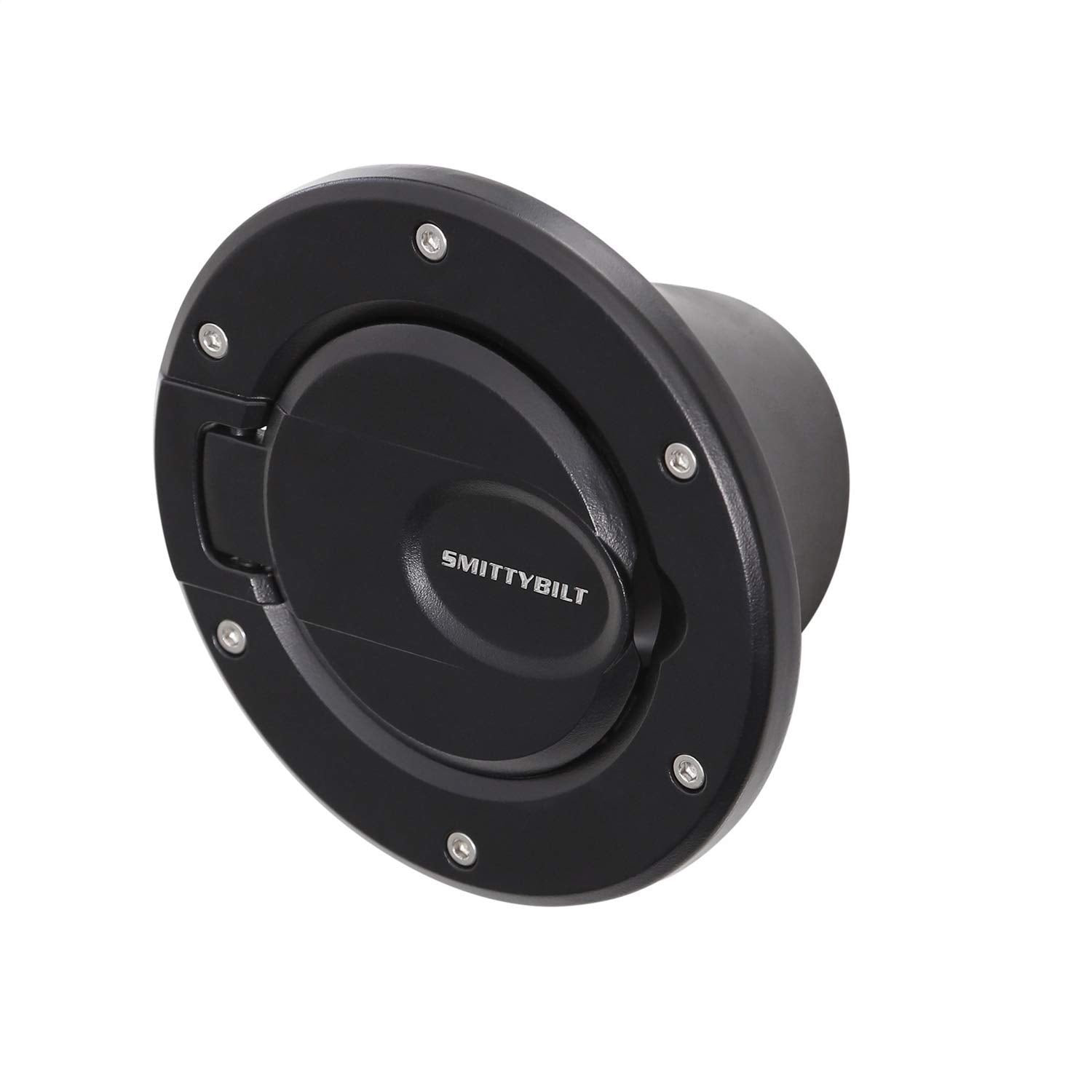 BILLET GAS COVER SmittyBilt BLACK - SB75007