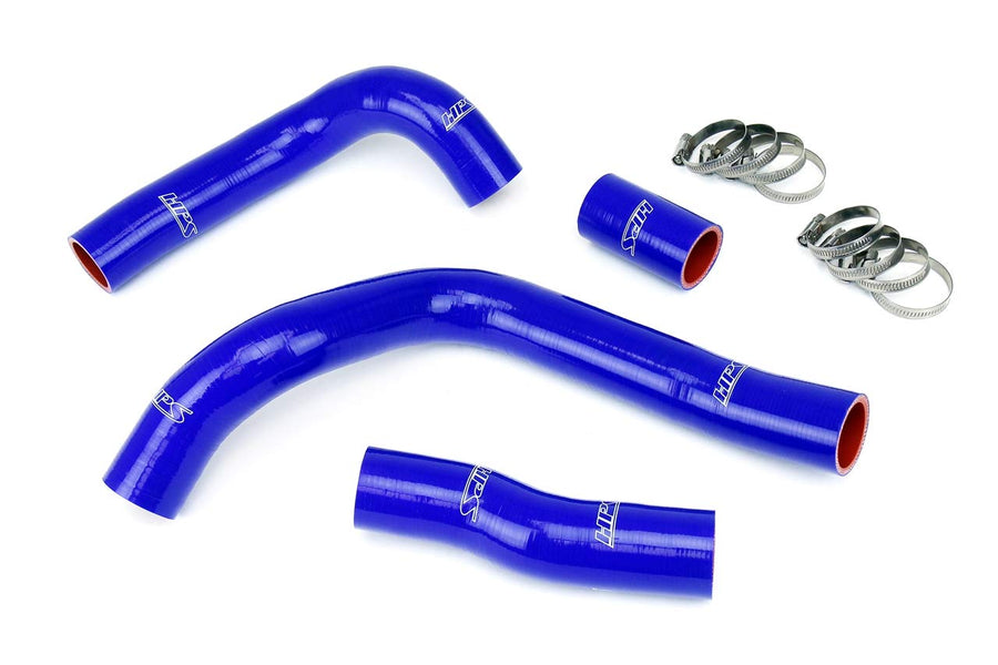 HPS Reinforced Blue Silicone Radiator Coolant Hose Kit 57-1829-BLUE