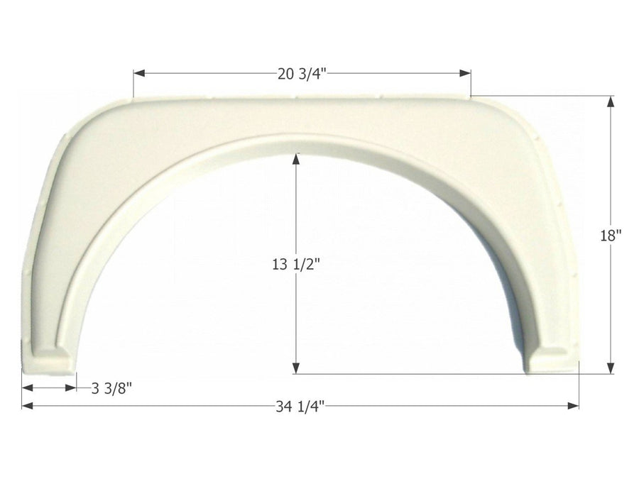 Fender Skirt ICON, Single, FS380, Colonial White