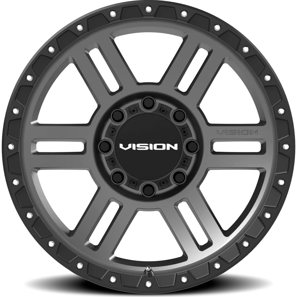 20x9 Vision 354 Manx 2 Gunmetal Wheel Rim +12mm 8x6.5" Inch 20"
