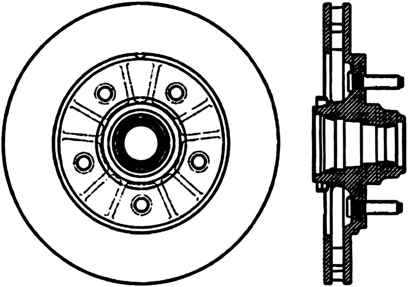 Brake Rotor StopTech (128.65081CR)