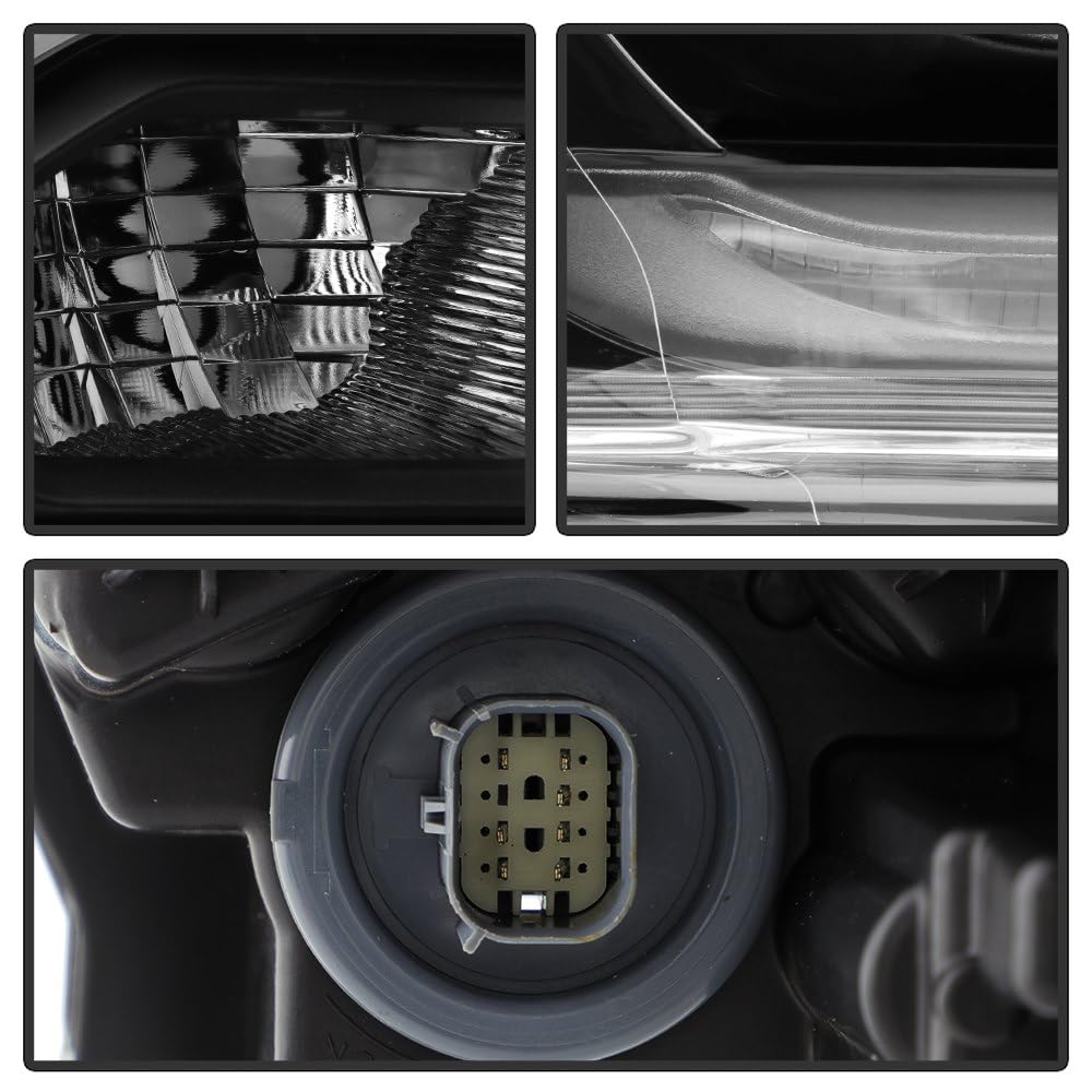 Dodge Durango 21-23 Spyder (POE) Full LED Headlight - OE Black Right (Non Auto Leveling)
