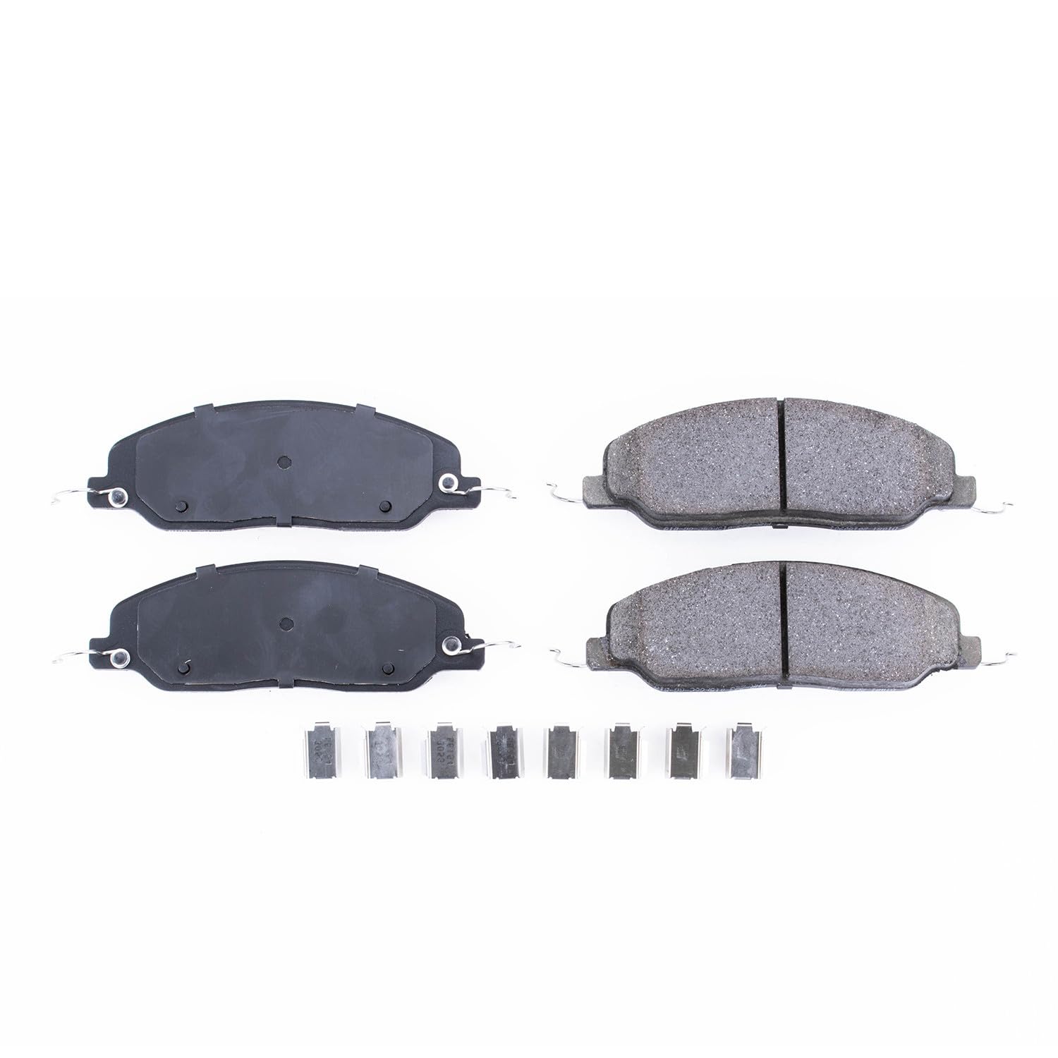 Power Stop Brake Kit Front For Ford Mustang 2005-10 - Ceramic Brake Pads With Installation Hardware, 17-1081