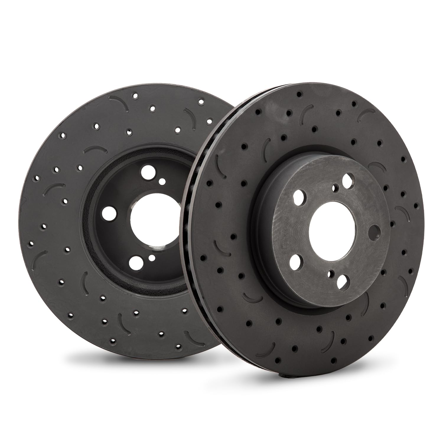 Hawk Performance Brakes - Talon HTC4979 Cross-Drilled and Slotted Vented Rotor, 10.83 in. Diameter, 1.83 in. Height