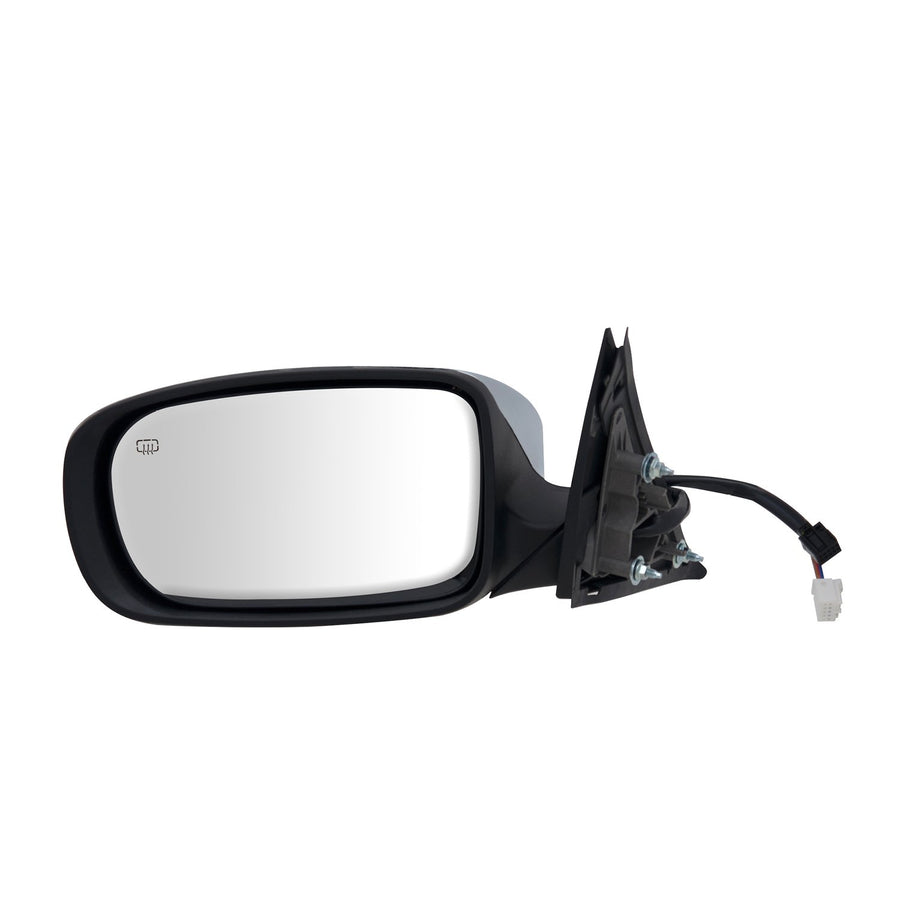 Mirror Driver Side for Chrysler 300 Sedan, Code GU4, Textured Black w/Chrome Cover, w/Memory, Foldaway, Heated Power