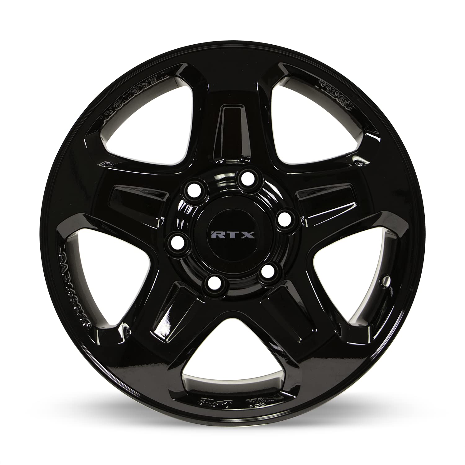 RTX® Courier • 082740 • Gloss Black • 16x7 6x130 ET30 CB84.1