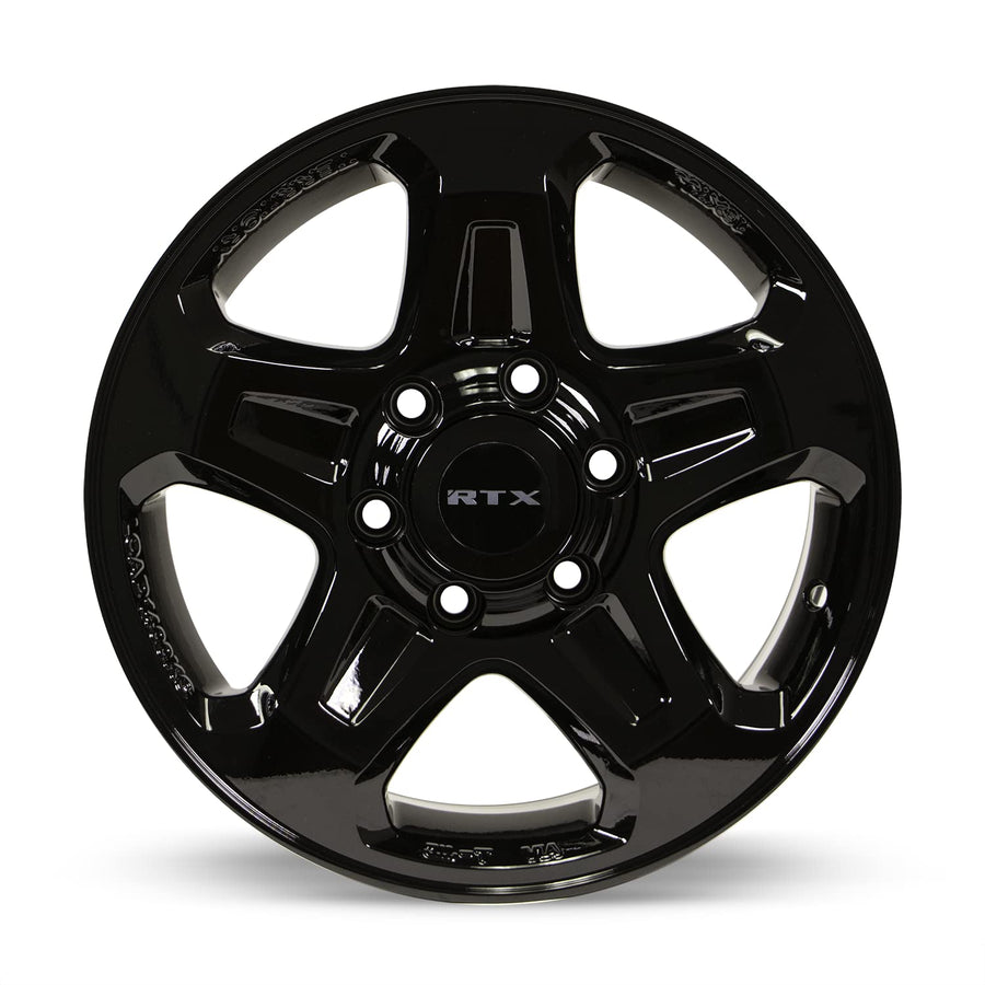 RTX® Courier • 082740 • Gloss Black • 16x7 6x130 ET30 CB84.1