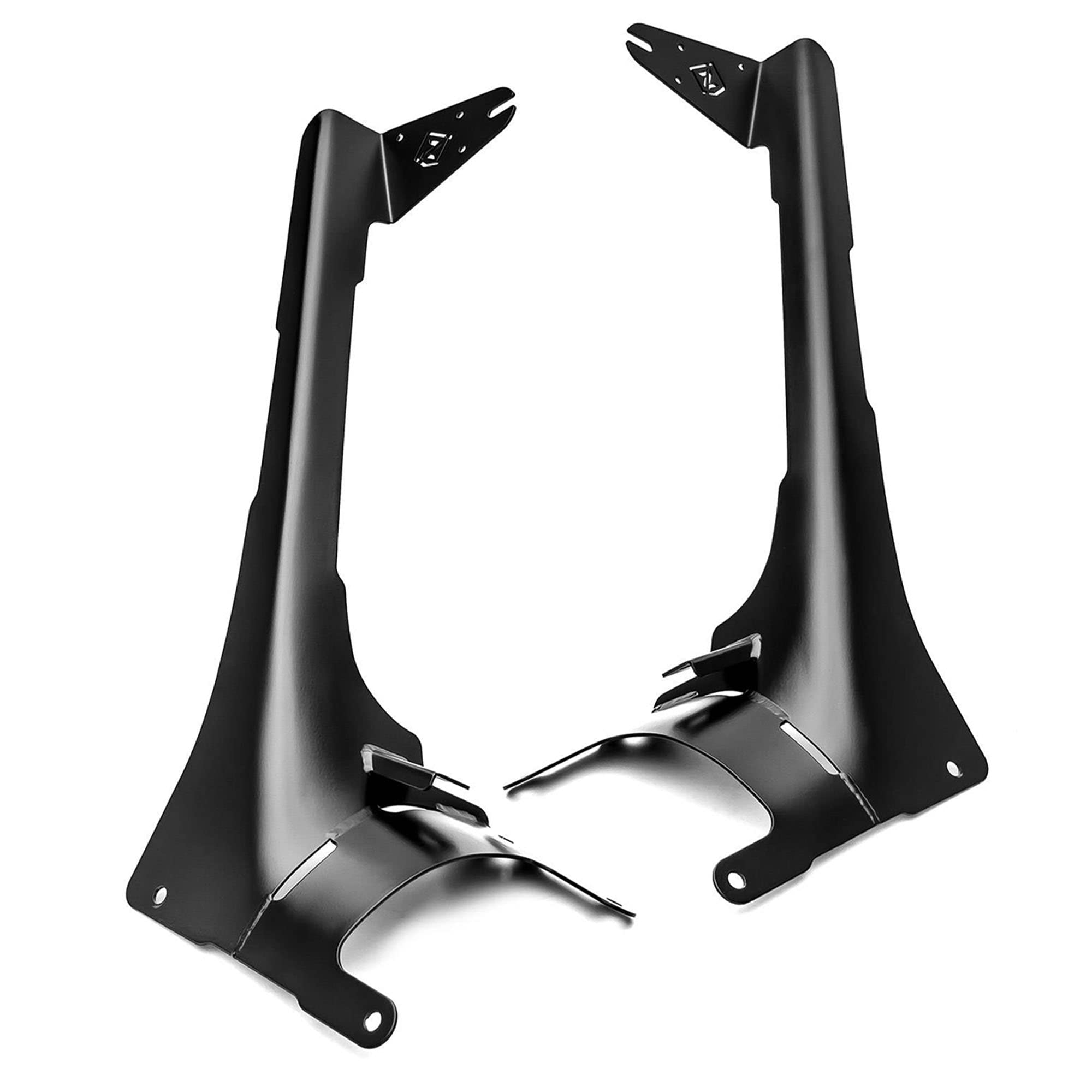 ZROADZ T-REX Z374831-BK2 Front Roof LED Bracket 2019-2022 Jeep Gladiator Black