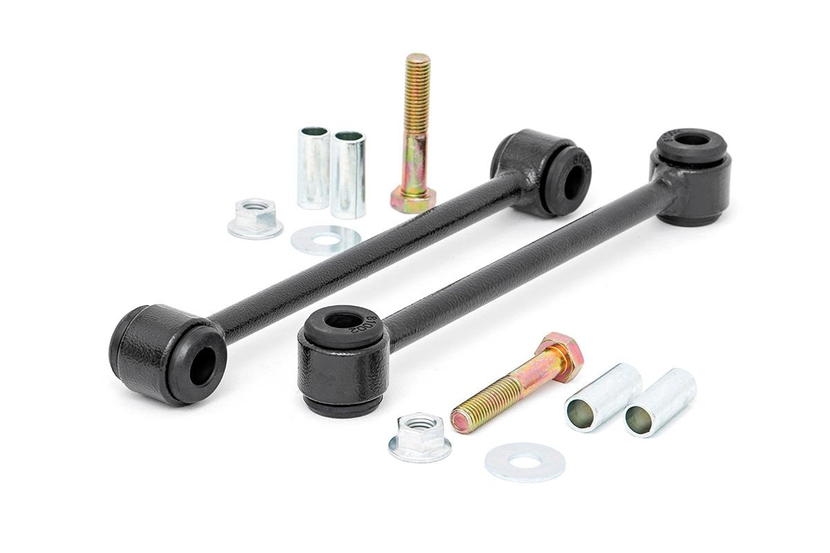 Rough Country Sway Bar Links Front for 1987-1995 Jeep Wrangler YJ | 4" - 7593