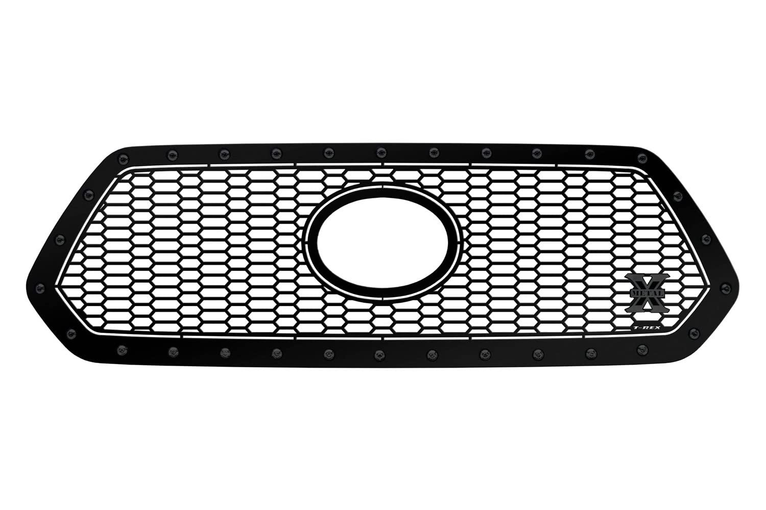 Stealth Laser Compatible with Tacoma X Grille (2018-2021), Black, 1 Pc, Insert, Black Studs, Does Not Fit Vehicles with Camera - PN #7719511-BR