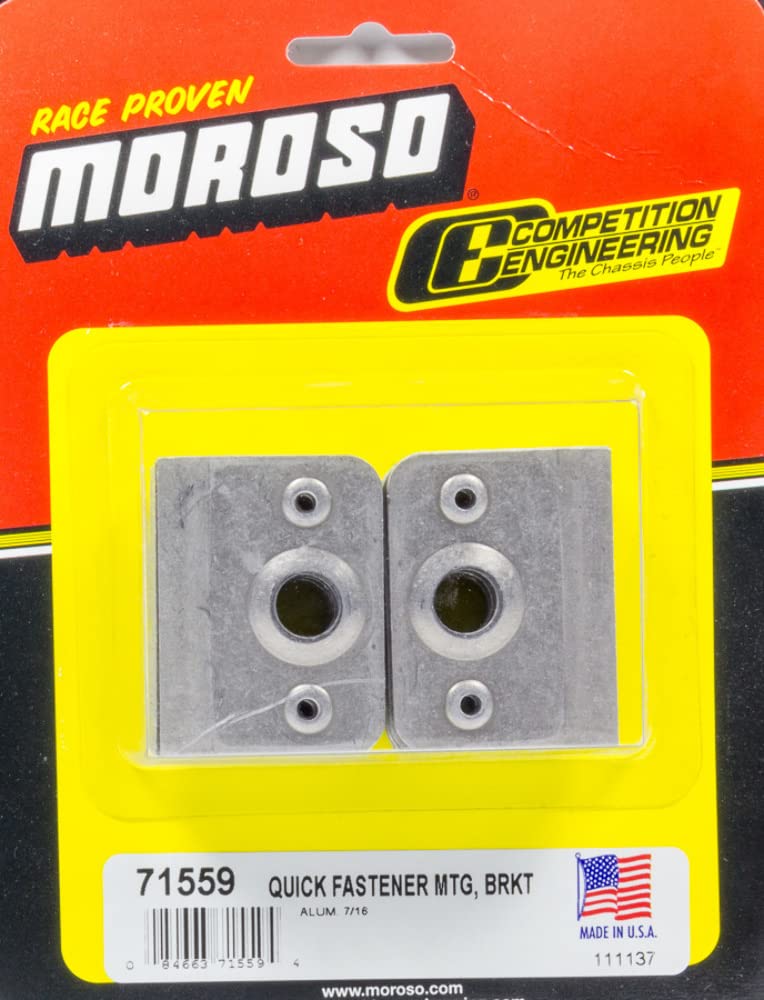 Moroso BRACKET, QUICK FASTENER, 7/16 IN QUICK FASTENER