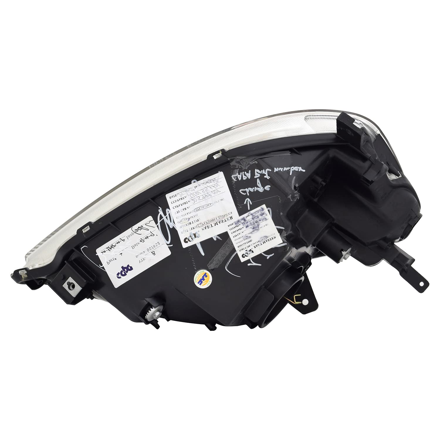 Left TYC Headlight Assembly Compatible with 2001-2003 Honda Civic