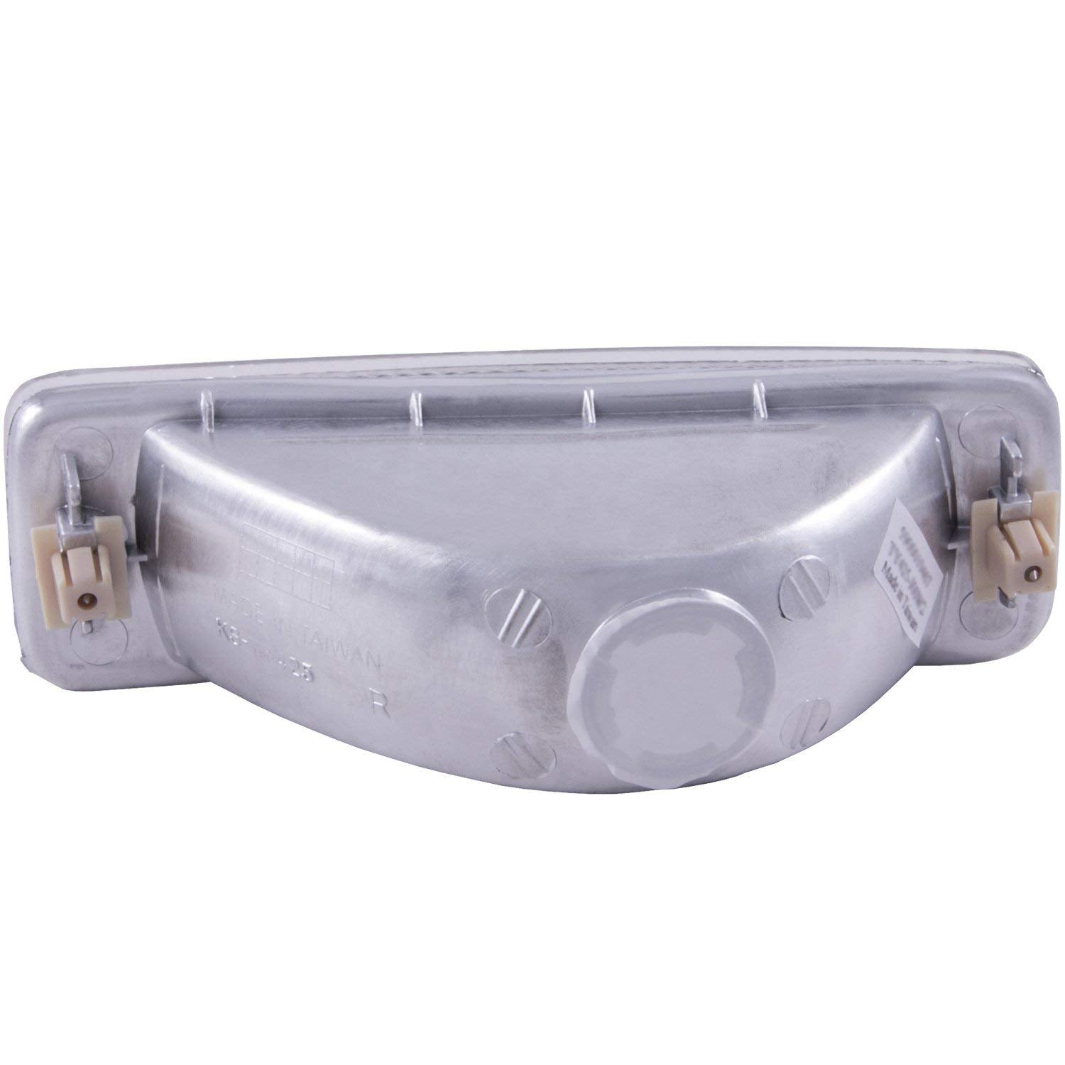 Chrome Clear Lens ANZO Euro Parking Lights Compatible with 1989-1995 Toyota Pickup 511019