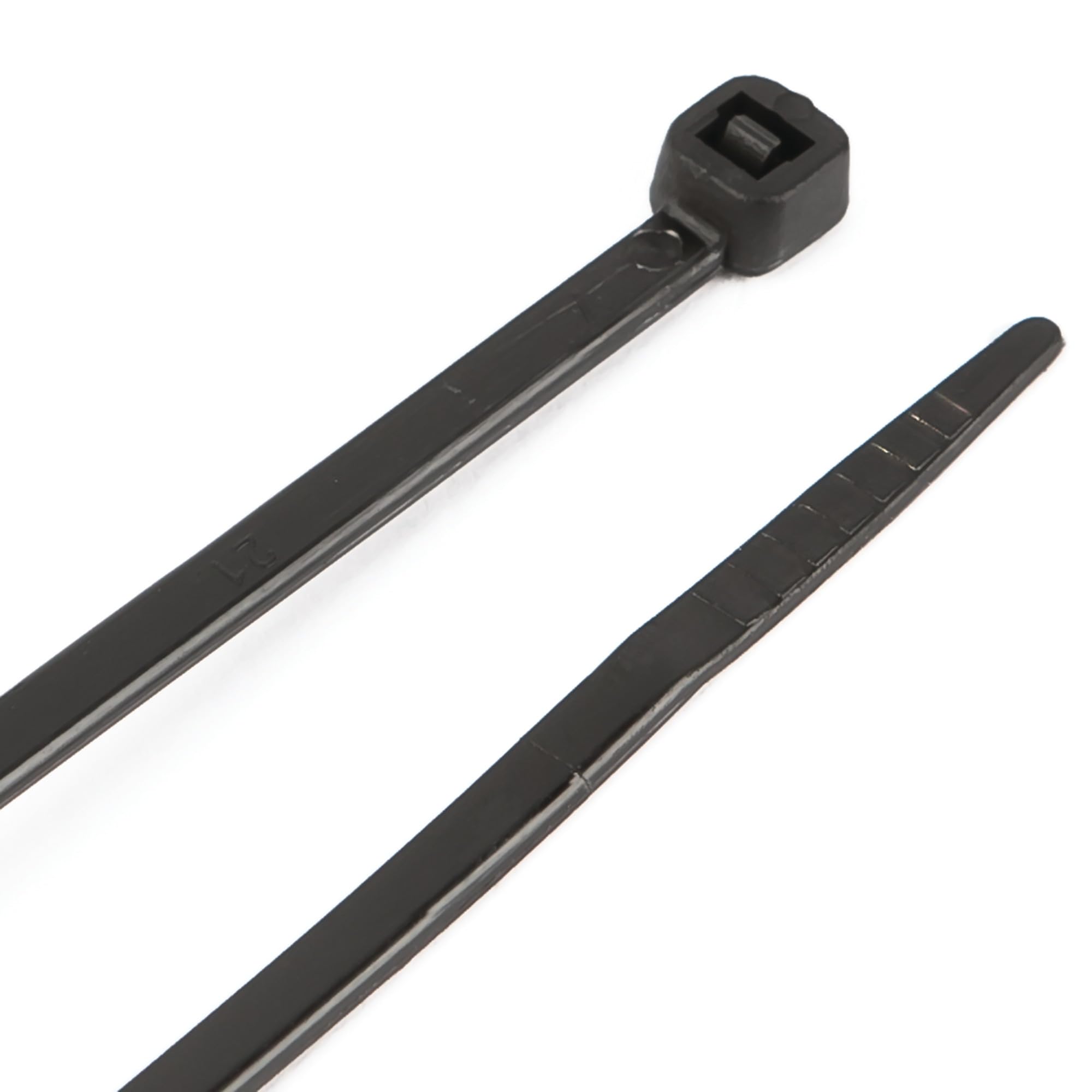 W2905 Performance Tool 100pc 5.5-Inch Cable Tie, Black With Tensile Strength 40 Lbs