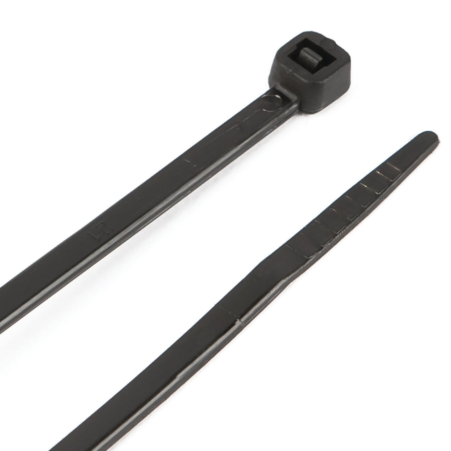 W2905 Performance Tool 100pc 5.5-Inch Cable Tie, Black With Tensile Strength 40 Lbs