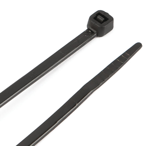 W2905 Performance Tool 100pc 5.5-Inch Cable Tie, Black With Tensile Strength 40 Lbs