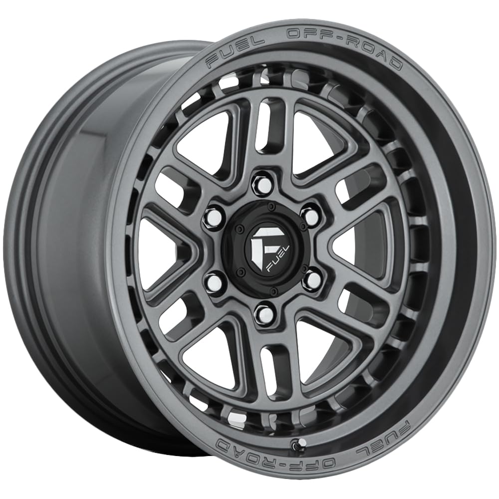 Nitro FUEL GD -Matte GUN Wheel with Painted (17 x 9. inches /6 x 139 mm, -12 mm Offset)