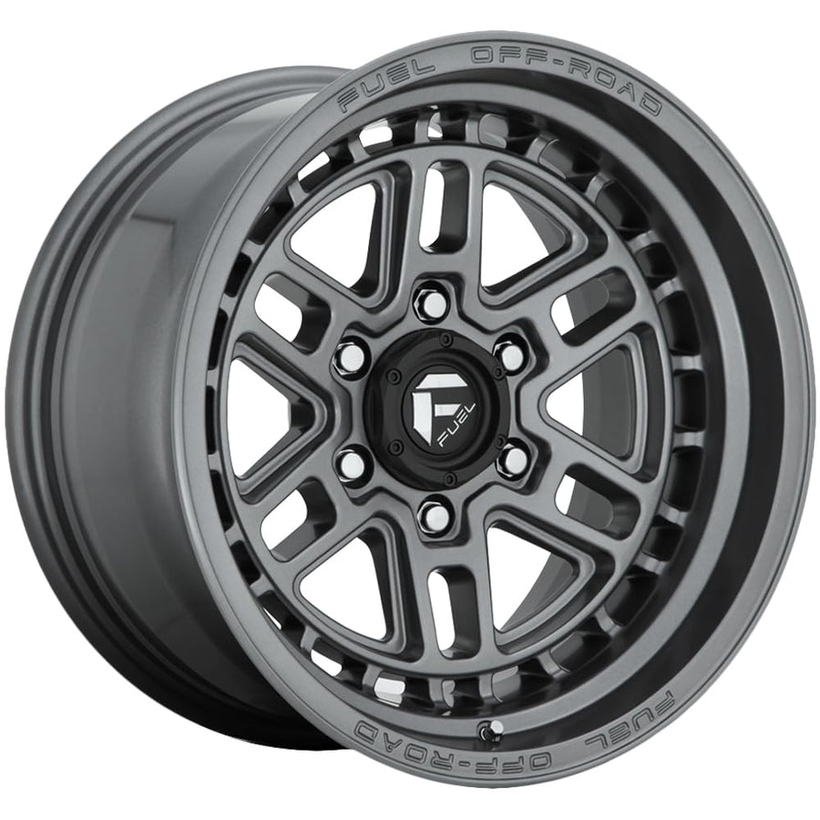 Nitro FUEL GD -Matte GUN Wheel with Painted (17 x 9. inches /6 x 139 mm, -12 mm Offset)