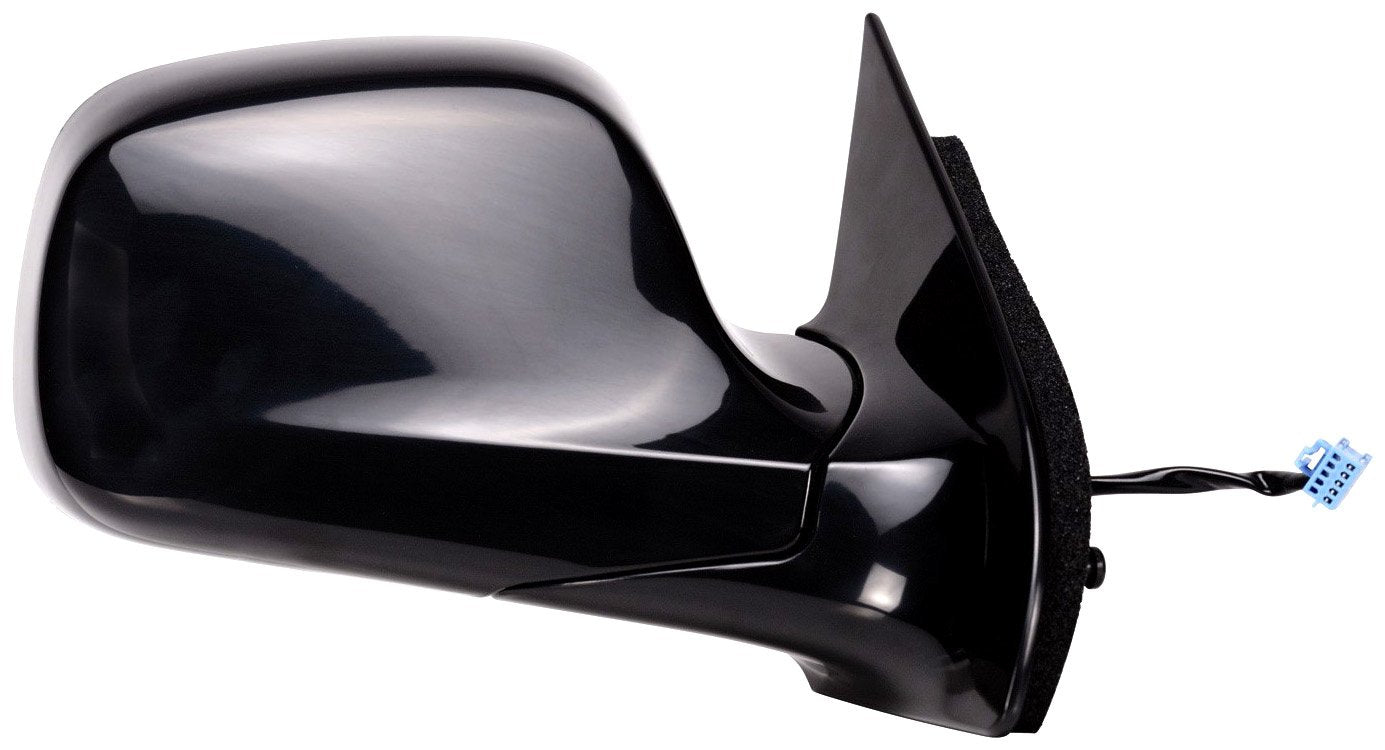 Fit System Mirror Passenger Side for Buick Rendezvous, w/o Memory, Black, Foldaway, Power