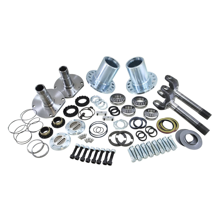 Spin Free Locking Hub Conversion Kit Yukon Gear & Axle for 2012-2017 Dodge 2500/3500, SRW (YA WU-13)