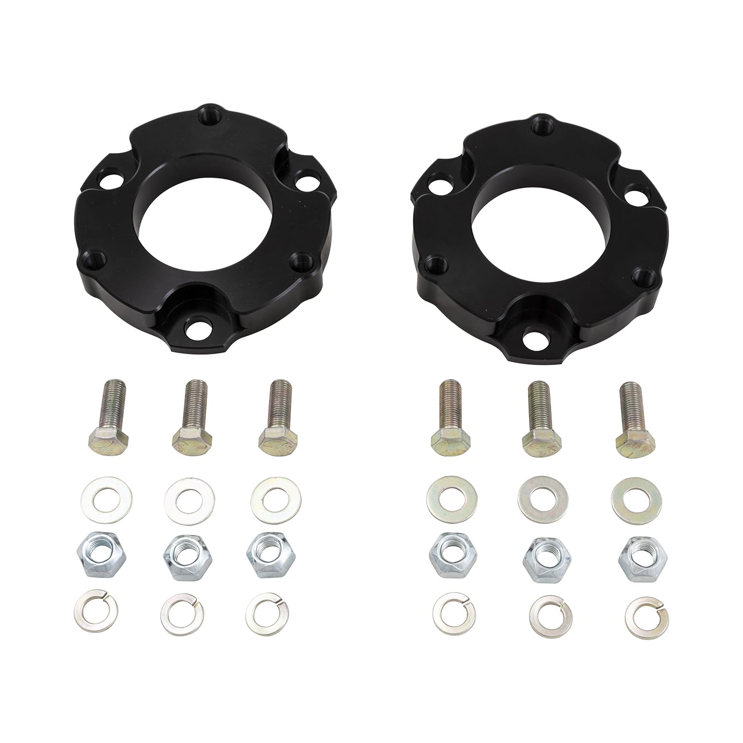 TrailFX Leveling Kit 1.5 Inch Fits Chevrolet Colorado 2015-2022 and GMC Canyon 2015-2022 Billet Aluminum Strut Spacers with Installation Hardware TrailFX G15LL1