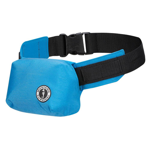 Minimalist Mustang Survival Belt Pack PFD (Color: Azure Blue)