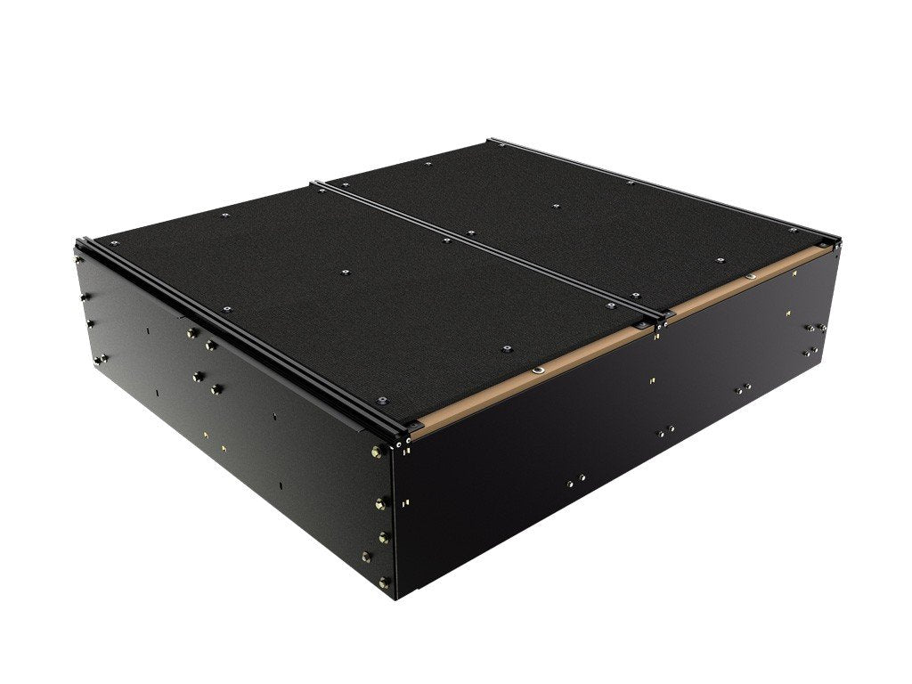 6 Front Runner Wolf Pack Drawer/Wide Including Boxes - Heavy Duty Compartment and Trunk Car Organizer Storage (Black)