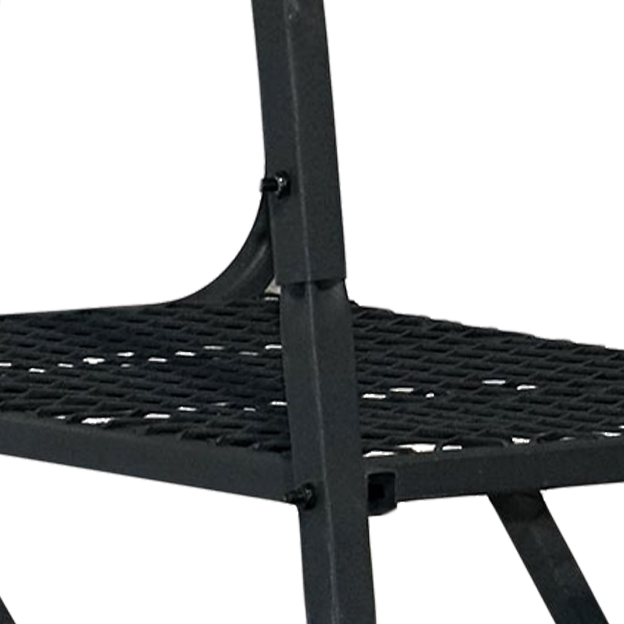 Striker XL BIG GAME Ladder Treestand 17.5 Foot Tall with Flip Back Seat, Padded Armrests, Deep Foot Platform, Ideal for Hunting and Shooting, Black