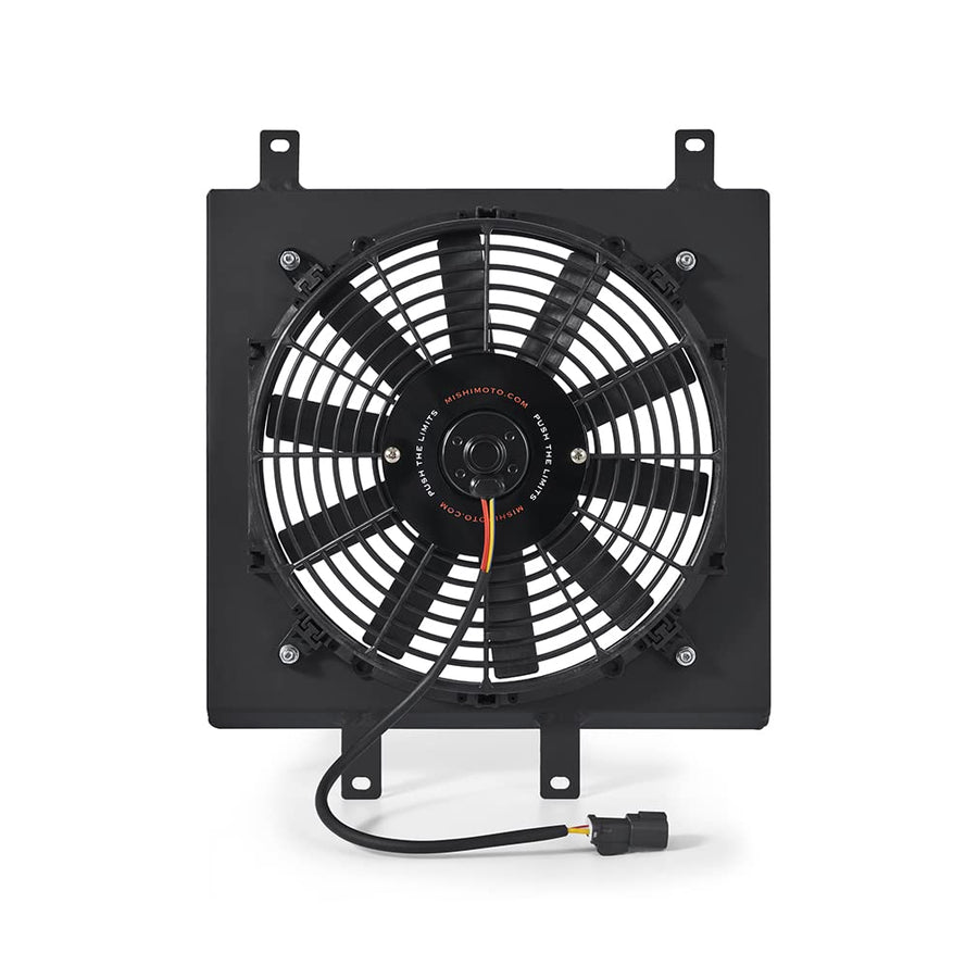 Mishimoto Aluminum Fan Shroud Kit Performance Compatible With Honda Civic 1992-2000, Black