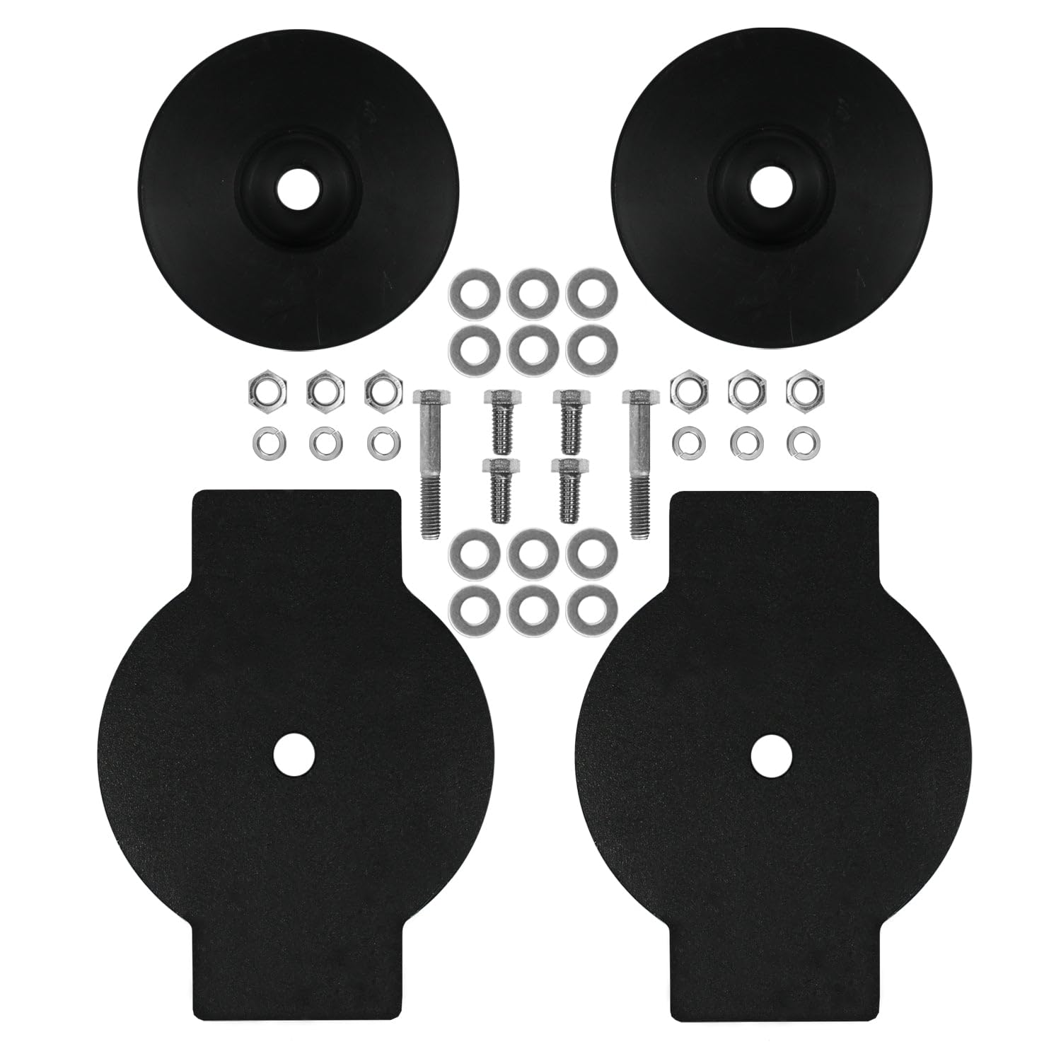 Suspension RSO Bump Stop Extensions Spacers 2.5in Lift Front and Rear Compatible with 18-25 Wrangler JL/JLU