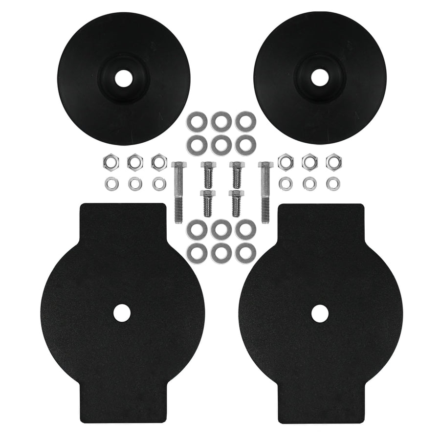 Suspension RSO Bump Stop Extensions Spacers 2.5in Lift Front and Rear Compatible with 18-25 Wrangler JL/JLU