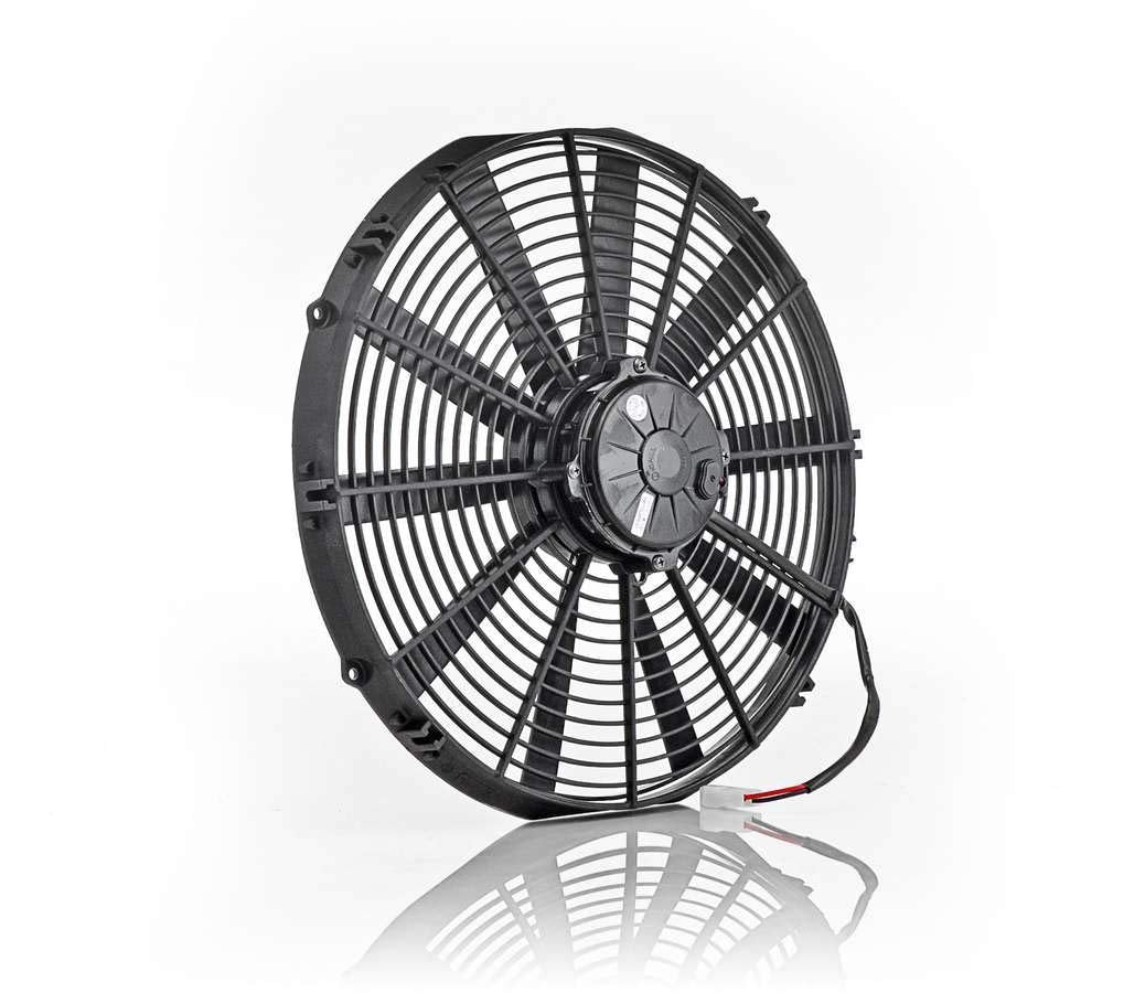 75001 Be Cool Euro-Black 16" High-Torque Electric Puller Fan