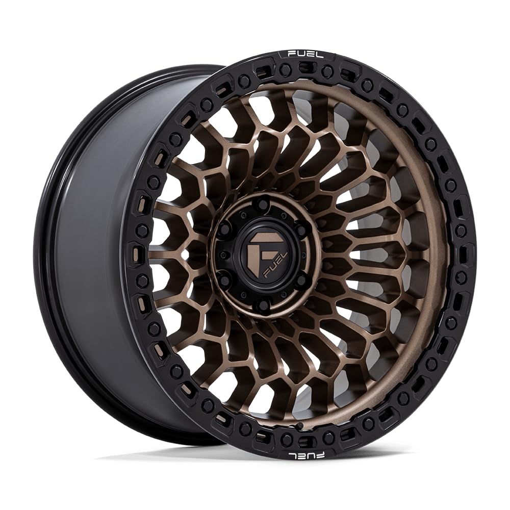 FUEL OFF-ROAD 20X10 FC870 SINISTER, 5X5.0, 4.79, -18mm MATTE BRONZE W/ MATTE BLACK LIP - FC870ZB20105018N