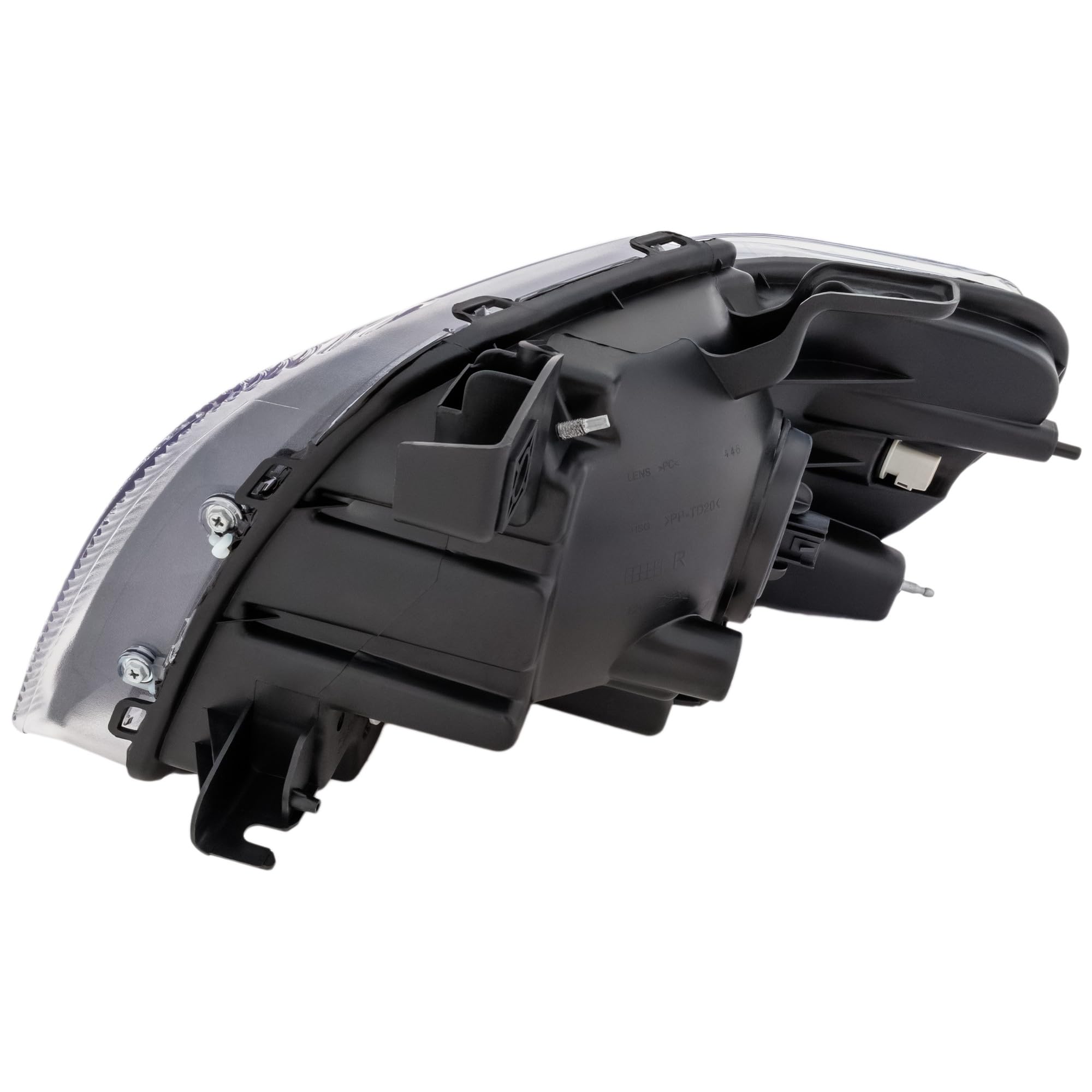 Headlight Assembly Go-Parts for 2007-2010 Ford Explorer, Right (Passenger) Side, Halogen, Smoke Lens, Replacement 2007 2008 2009