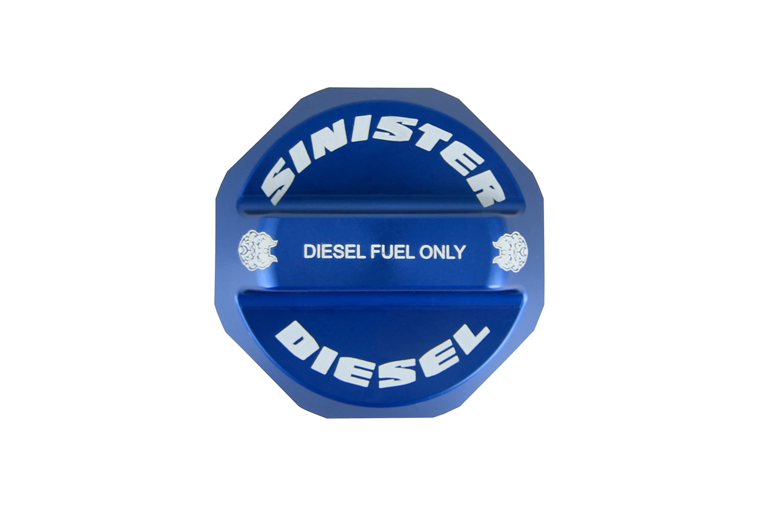 Fuel Cap Sinister Diesel for 2008-2020 Ford Powerstroke (Blue)